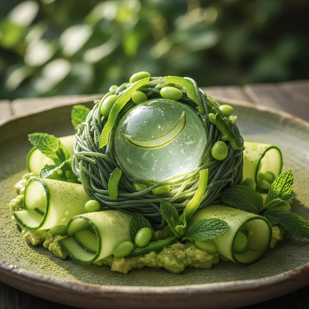 Abstract food art