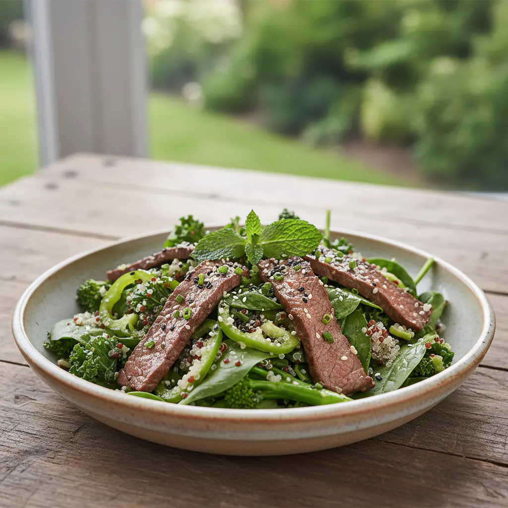 Beef and Quinoa